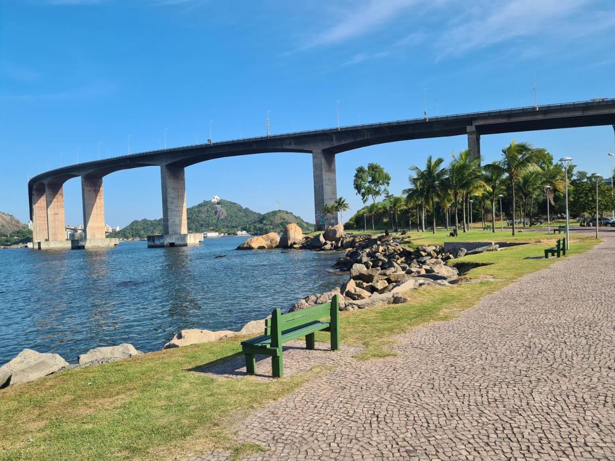 Flat Pasargada 906, Free Bikes, Pe Na Praia Vila Velha  Eksteriør billede