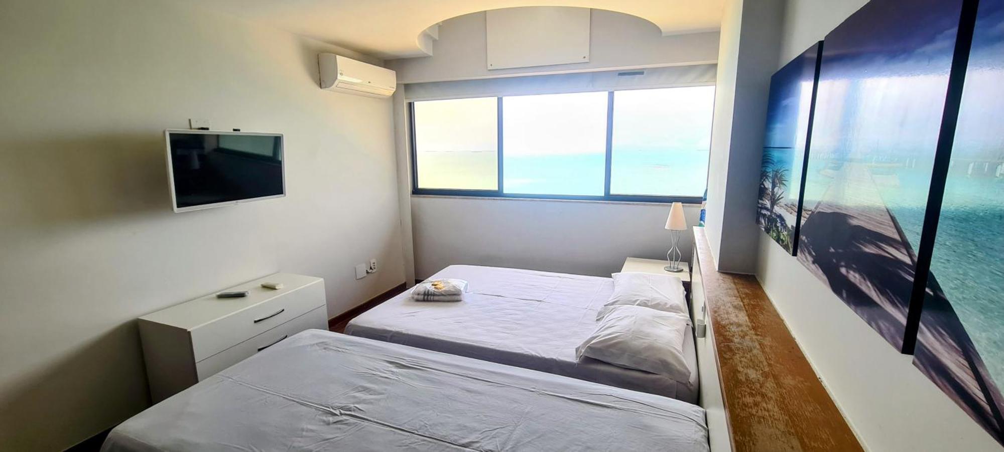 Flat Pasargada 906, Free Bikes, Pe Na Praia Vila Velha  Eksteriør billede