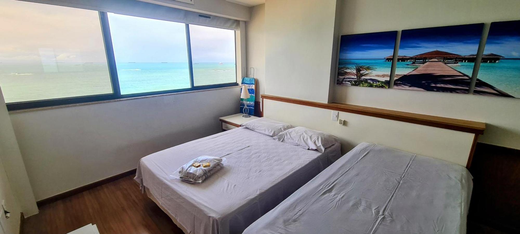 Flat Pasargada 906, Free Bikes, Pe Na Praia Vila Velha  Eksteriør billede